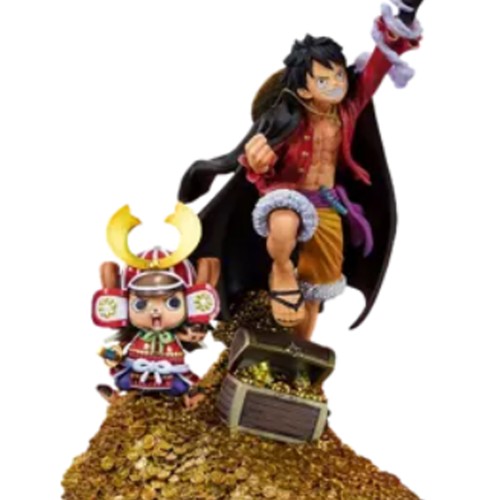 FIGUARTS ZERO ONE PIECE MONKEY D. LUFFY (WT100 COMMEMORATIVE: DAIKAIZOKU HYAKKEI) BY BANDAI TAMASHII